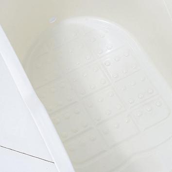 Isbad - XL - 123cm - hvid - Ekstra kraftig plast og forbedret siddekomfort - Tubfamily® - Badeshop