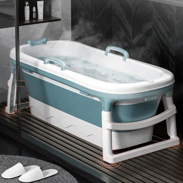 Foldbare badekar med låg - Model Rørvig - 138cm